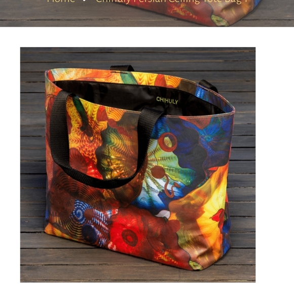 Chihuly Persian Ceiling Tote 🛍️ - Picture 10 of 10